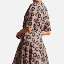 Ted Baker Lucieey Floral Print Chiffon Dress - UK 6