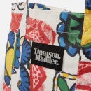 Damson Madder Large Printed Organic Cotton Tote Bag