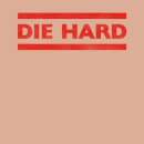 Die Hard Red Logo Women's Cropped Sweatshirt - Dusty Pink