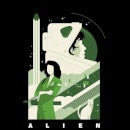 Alien Ripley Space Collage Hoodie - Black