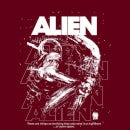Alien Repeat Hoodie - Burgundy