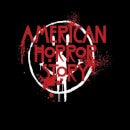 American Horror Story Smiley Splatter Hoodie - Black