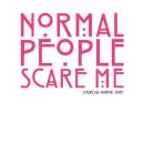 American Horror Story Normal People Scare Me Hoodie - White