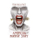American Horror Story Fear Has A Face Hoodie - White