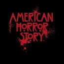 American Horror Story Splatter Logo Hoodie - Black