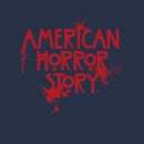 American Horror Story Splatter Logo Hoodie - Navy