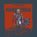 Star Wars The Mandalorian Storm Men's T-Shirt - Charcoal