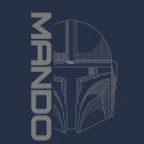 Star Wars The Mandalorian Mando Men's T-Shirt - Navy