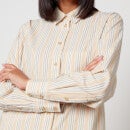 Aligne Faria Striped Organic Cotton-Poplin Shirt - EU 34/UK 6