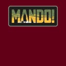 Star Wars The Mandalorian Mando! Men's T-Shirt - Burgundy
