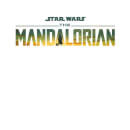 Star Wars The Mandalorian Sunset Logo Hoodie - White