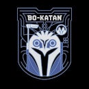 Star Wars The Mandalorian Bo-Katan Badge Women's Cropped Sweatshirt - Black