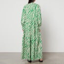 Stella Nova Isolda Printed Cotton-Seersucker Dress - DK 38/UK 12