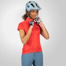 Women's Hummvee Ray S/S Jersey - Red - L
