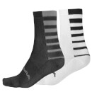 Calcetines Stripe Coolmax® (pack de dos unidades)