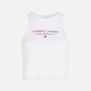 Tommy Jeans Cropped NYC Baby Stretch-Cotton Tank - XS