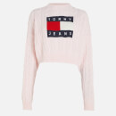 Tommy Jeans Flag Cable-Knit Sweater - XS
