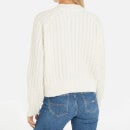 Tommy Jeans Small Badge Cable-Knit Cardigan - S