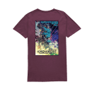 Guardians of the Galaxy Hero Lands Knowhere Unisex T-Shirt - Burgundy