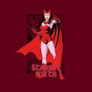 Marvel Female Heroes Scarlet Witch Comics Panel Unisex T-Shirt - Burgundy