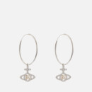 Vivienne Westwood Olympia Silver-Tone Hoop Earrings