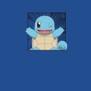 Pokémon Pokédex Squirtle #0007 Camiseta Mujer - Azul