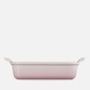 Le Creuset Stoneware Deep Rectangular Oven Dish - 26cm - Shell Pink