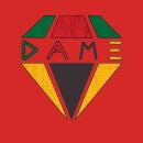 Creed DAME Diamond Logo Hoodie - Red - S