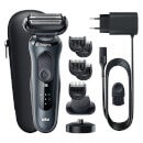 Braun Series 6 61-N4500cs Electric Shaver with Beard Trimmer, Charging Stand, Grey