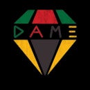 Creed DAME Diamond Logo Women's Cropped Sweatshirt - Black