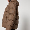 Rains Nylon Puffer Jacket - L