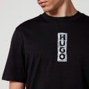 HUGO Dalbula Logo-Print Cotton-Jersey T-Shirt - XL