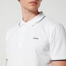 HUGO Dinoso Cotton-Blend Jersey Polo Shirt - S