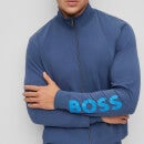 BOSS Bodywear Logo Cotton-Blend Tracksuit - S