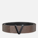 Valentino Amaretto Bis Leather Belt - S