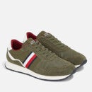 Tommy Hilfiger Men's Evo Mix Suede and Ripstop Trainers - UK 7