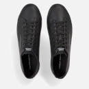 Tommy Hilfiger TH Stripes Faux Leather Vulcanised Trainers - UK 7
