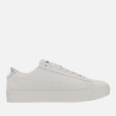 Tommy Jeans Women's Leather Vulcanised Trainers - UK 3