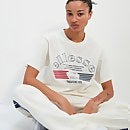 T-Shirt Nirette für Damen, Cremefarben