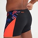 Pantaloncini da bagno Uomo ECO Endurance+ Splice Nero/Arancione