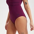 Women's Shaping Printed OpusGem DD+ Swimsuit Berry/Navy