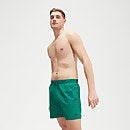 Bañador tipo bermuda HyperBoom de 40 cm con logotipo para hombre, verde/negro