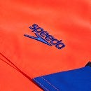 HyperBoom Splice-Badeshorts 40 cm für Herren Orange/Marineblau