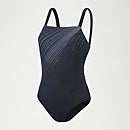 Women's Shaping AmberGlow Printed Swimsuit Black/Grey