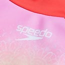 Costume da bagno Neonata a maniche lunghe con volant Digital Rosa/Corallo