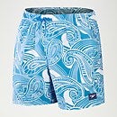 Pantaloncini da bagno Uomo Leisure Fantasia 40 cm Blu/Bianco