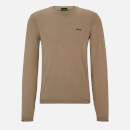 BOSS Green Ever-X Cotton-Blend Jersey Sweatshirt - M