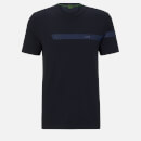 BOSS Green Men's Tee 2 T-Shirt - Dark Blue - S