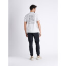 Graphic Grey Short Sleeves Round Neck Tshirts (Various Sizes)
