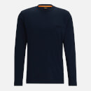 BOSS Orange Teebasiclong Long Sleeved Cotton-Jersey T-Shirt - S